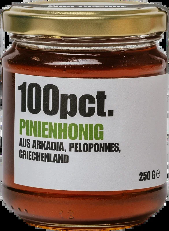 100pct. Pine honey from Greece