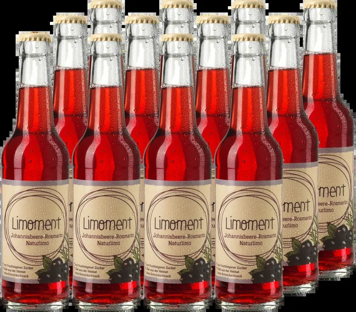 12er Box Limoment Currant-Rosemary – Lemonade