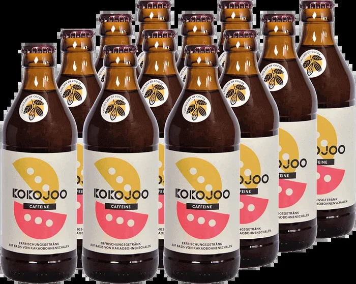 12x kokojoo caffeine – Kakaofrucht Erfrischungsgetränk mit Koffein