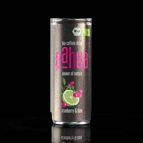 12x pahua Cranberry & Lime – Bio Energy Drink