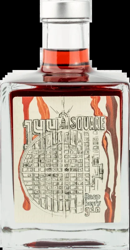 144 Raspberry Square gin liqueur