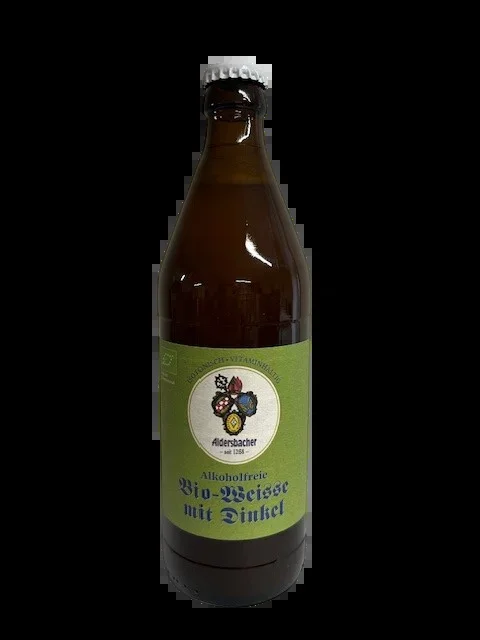 18er Bierpost Aldersbacher Bio Weisse mit Dinkel Alkoholfrei