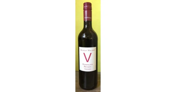 2017er Dornfelder Rotwein trocken