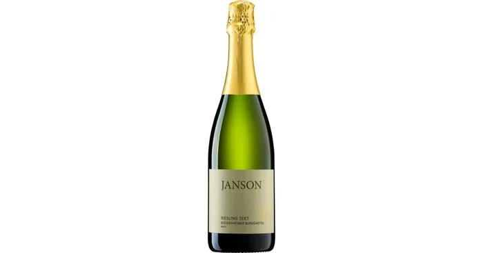 2021 Riesling Sekt brut Bockenheimer Burggarten Deutscher Sekt b.A. Pfalz