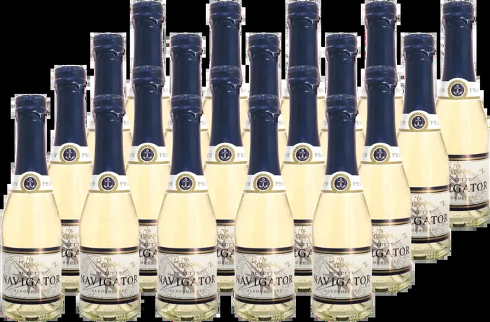 20x De Lütte Knallköm NAVIGATOR – non-alcoholic sparkling wine