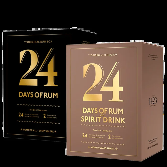 24 DAYS OF RUM & SPIRIT DRINKS – Mocha & Schwarze Edition Set
