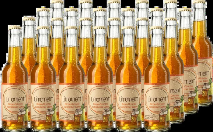 24er Kiste Limoment Birne-Grüntee – Eistee