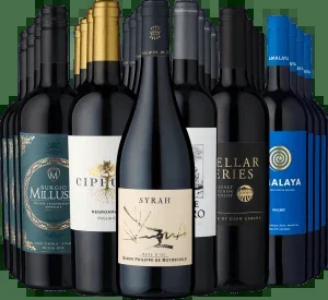 24er-Weinkellerpaket »Beste Rotweine für jeden Tag«