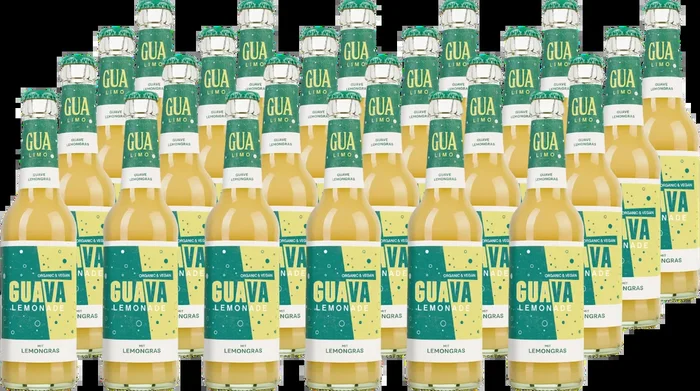 24x GUA LIMO Lemongrass – Organic Lemonade