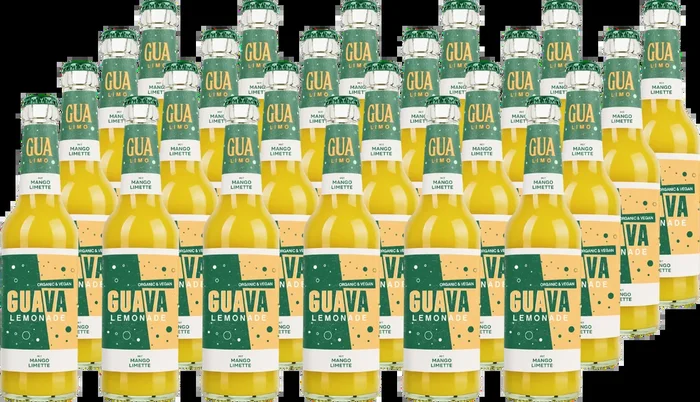 24x GUA LIMO Mango & Lime – Organic lemonade