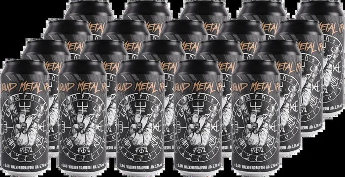 24x Liquid Metal IPA in a can