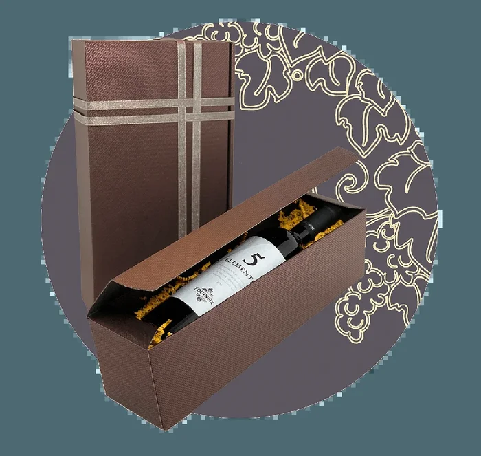 2er Geschenkbox Prestige Shirazrot