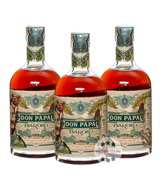 3 x Don Papa Baroko