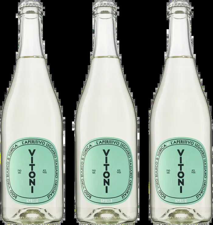 3x VITONI Spritz Bianco Magnum – Aperitivo Ready to Drink