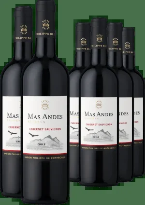 4+2-PAKET Rothschild Mas Andes Reserva Cabernet Sauvignon 2024