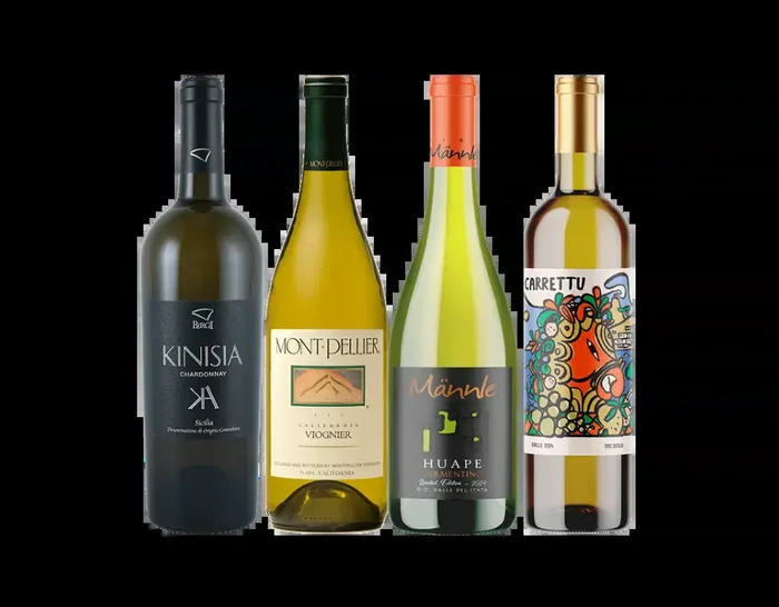 4 Premium White Wines