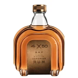 4X50 R.N.P. Finely Distilled Superior Rum in GP 0,7l Flasche