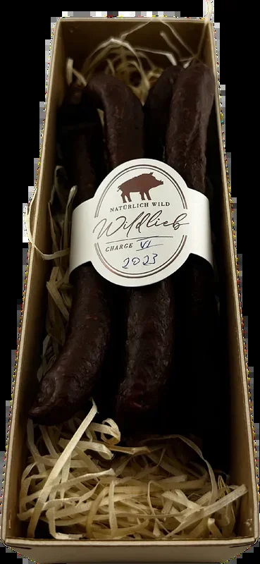 5x Wildlieb Wildschwein-Knacker 100% Wild