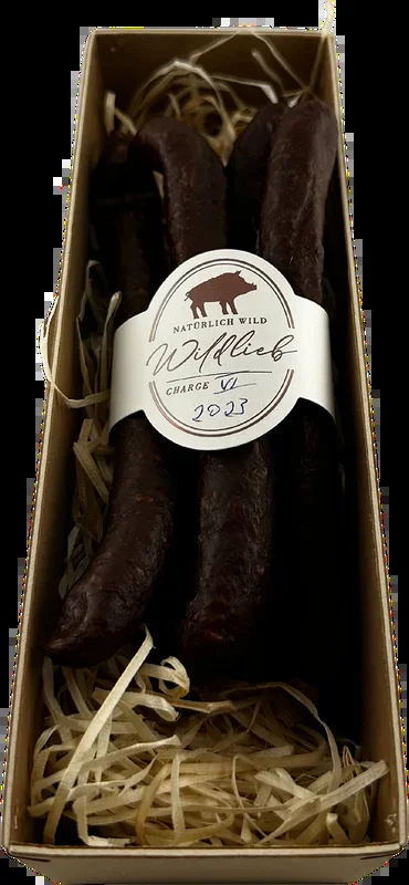 5x Wildschwein-Knacker mit Bio-Schweinefleisch