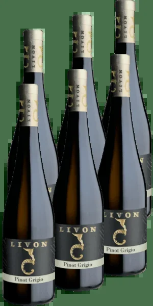 6er Karton Pinot Grigio DOC Collio Bianco Livon
