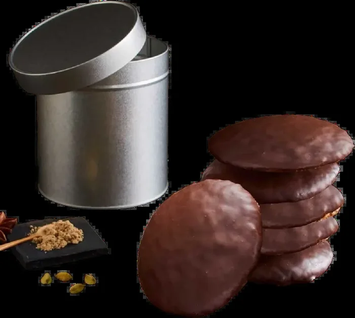 6er Original Elisen Lebkuchen mit Schokolade in der Dose
