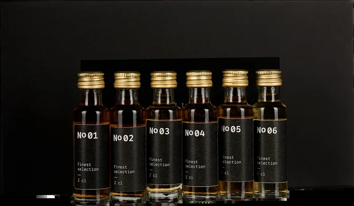 6er-Set Rum-Tasting-Box je 20ml im Geschenkkarton
