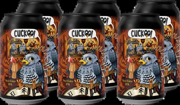 6x Cuckoo – Red Elder IPA
