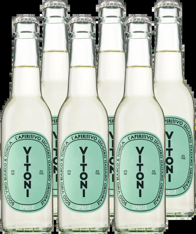 6x VITONI Spritz Bianco – Aperitivo Ready to Drink
