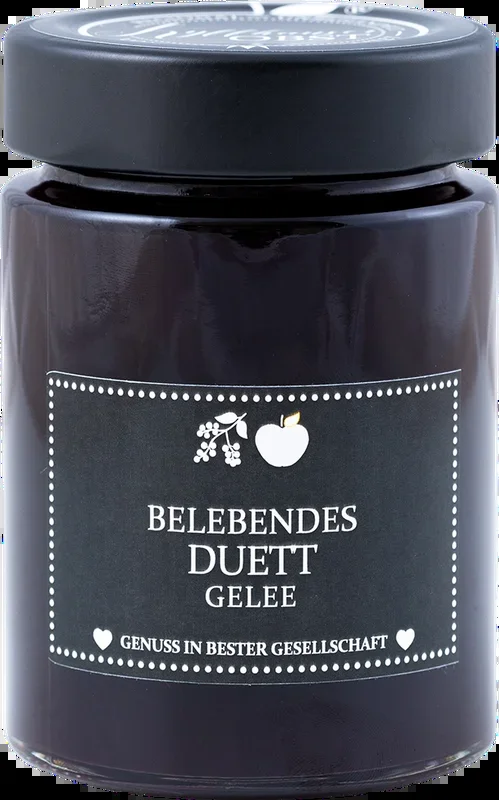 „Invigorating duet“ elderberry-apple jelly