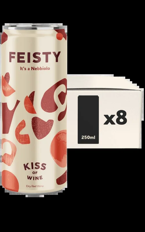 8x Feisty – Red wine Nebbiolo