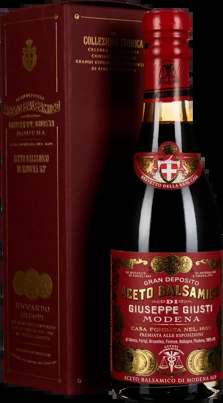 Aceto Balsamico di Modena Riccardo Giusti 0,25 Liter im Geschenkkarton
