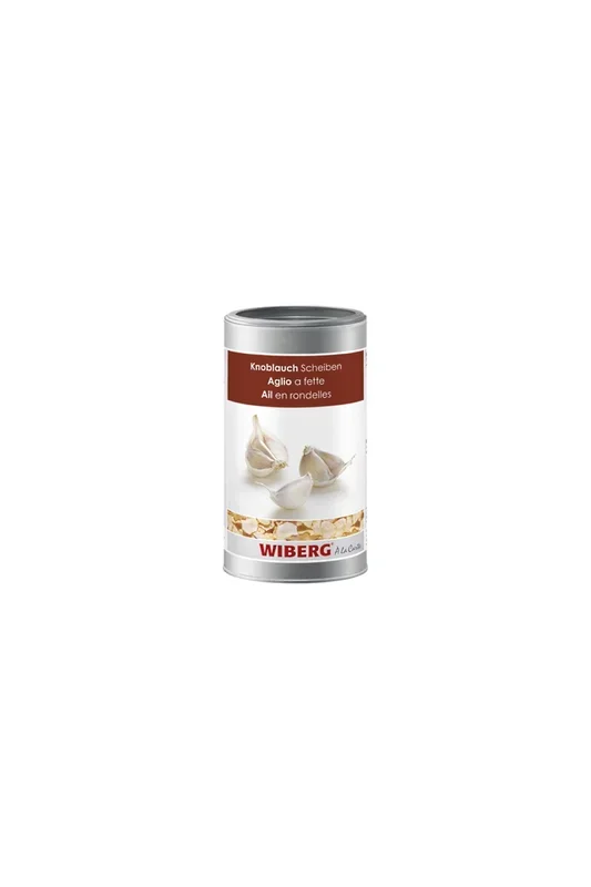 Aglio a fette essiccato 380g Wiberg