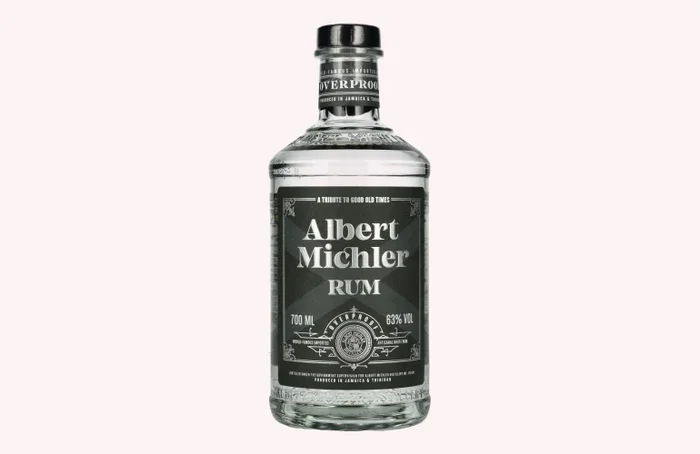 Albert Michler Rum Overproof Artisanal White Rum 63% Vol. 0,7l