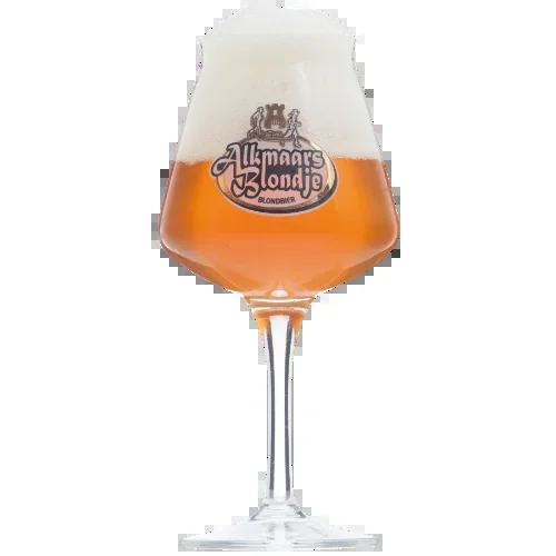 Alkmaars Blondje Bierglas (6 stuks)