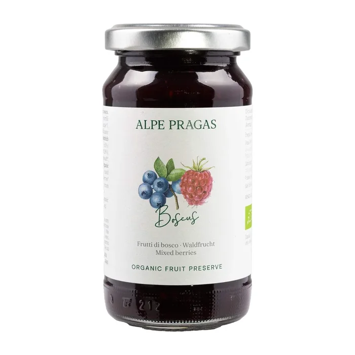 Alpe Pragas | Bio Fruchtaufstrich Waldfrucht | 220g