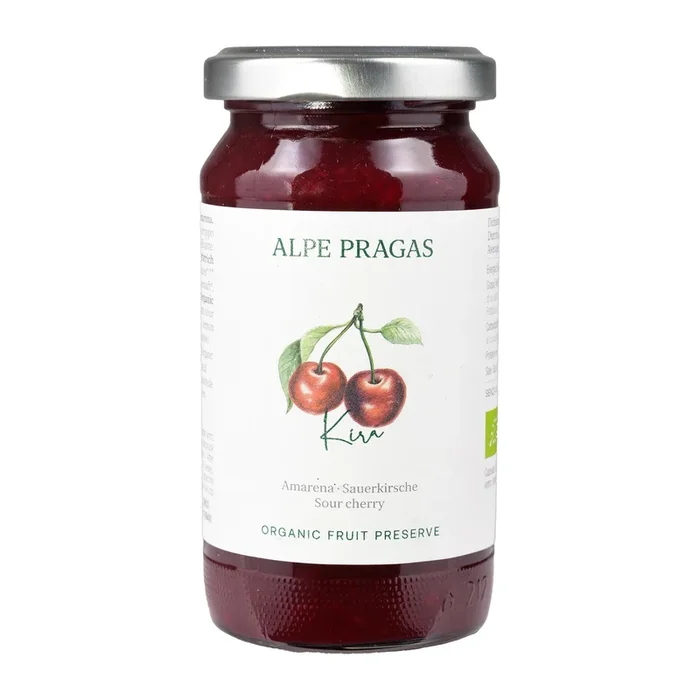 Alpe Pragas Sale | Bio Fruchtaufstrich Sauerkirsche | 220g
