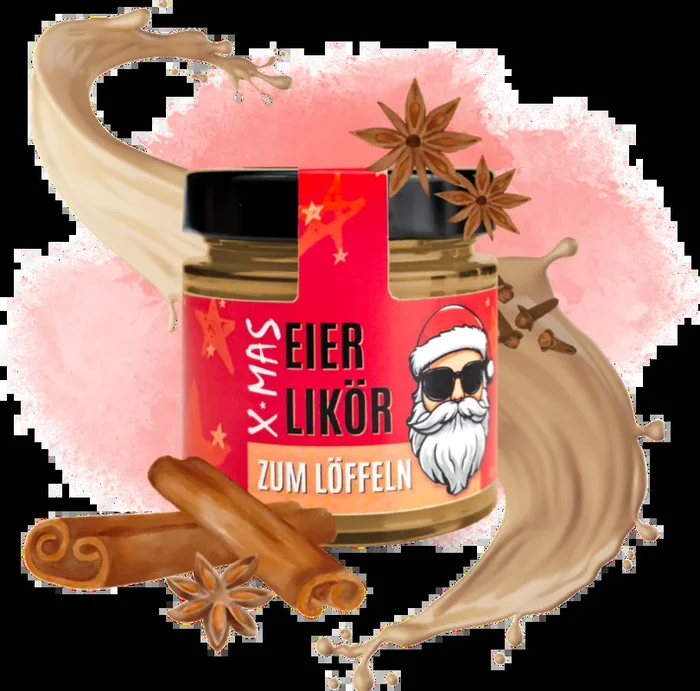 Altenburger egg liqueur to spoon XMAS Edition