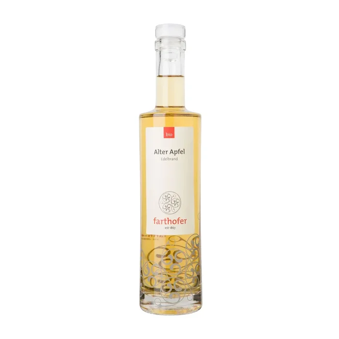 Alter Apfel Eichenfassgelagert, Bio Edelbrand