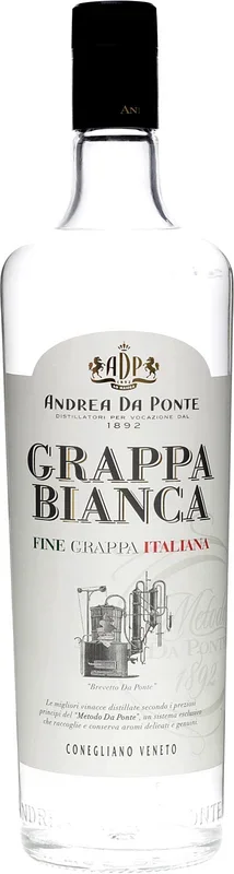 Andrea da Ponte Fine Grappa Italiana 1,0 Liter 40 % Vol.