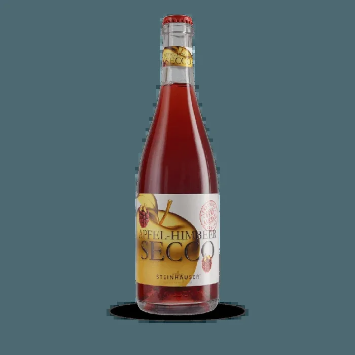 Apfel-Himbeer Secco ohne Alkohol