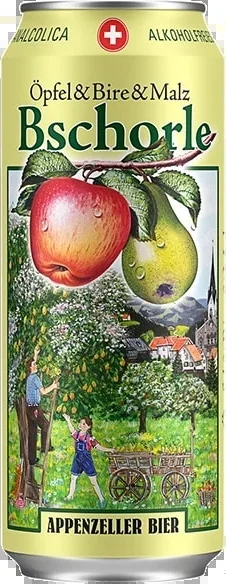 Appenzeller Bschorle Alkoholfrei – 6 x 50 cl Dose