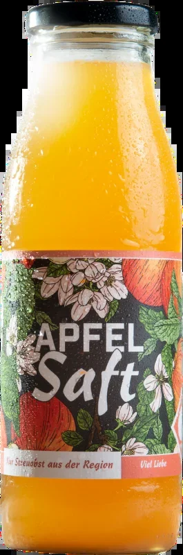 Apple juice from orchards