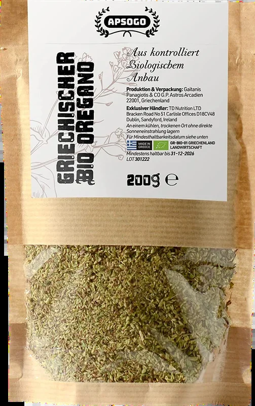 Apsogo Greek Organic Oregano