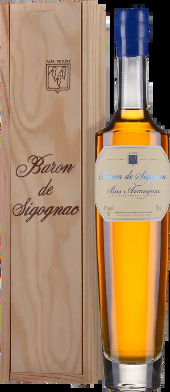 Armagnac 0,35 Liter 1973 in Holzkiste