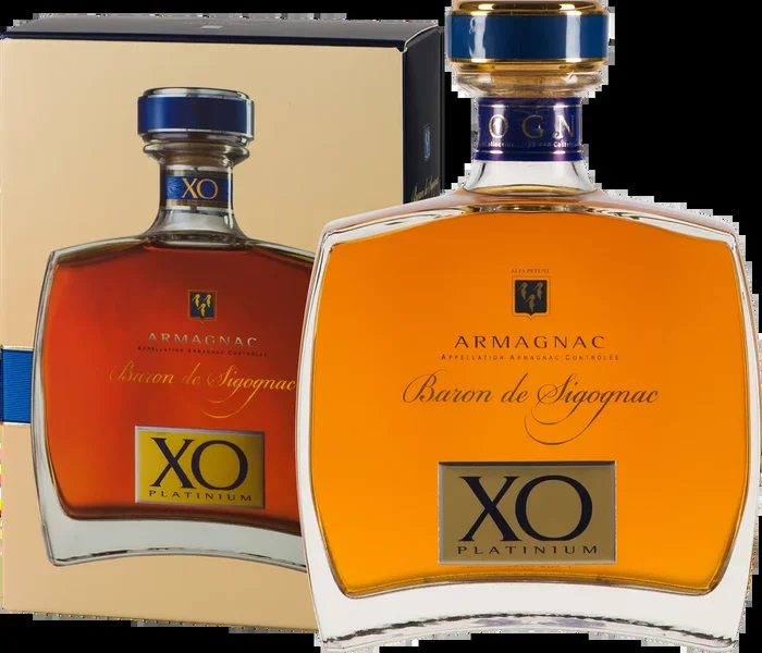 Armagnac Platinium XO 0,7 Liter im Geschenkkarton