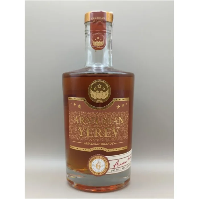 ARMENIAN YEREV BRANDY – 6 month Aged 36% 0,5l