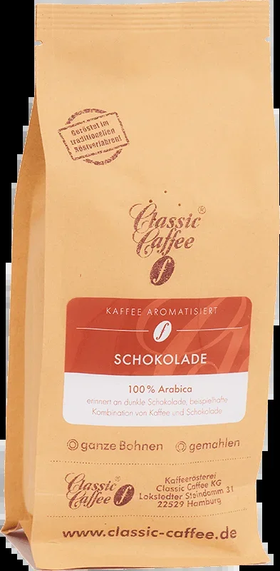 Aromatisierter Kaffee – Schokolade