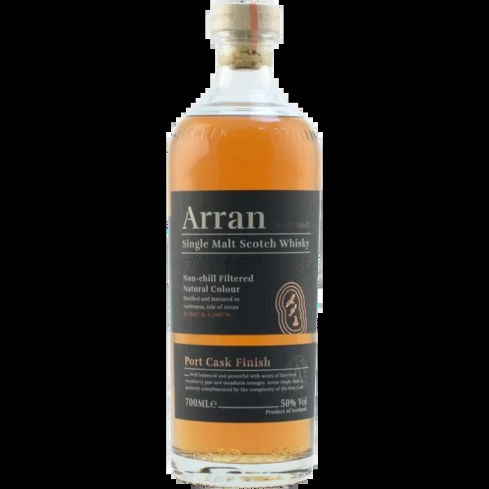 Arran Malt Port Cask Finish Island Whisky 50% 0,7l