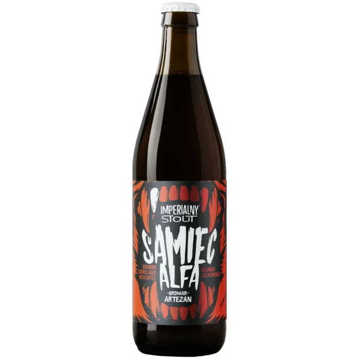 Artezan SAMIEC ALFA Z KAWĄ – IMPERIAL STOUT BOURBON BARREL AGED WITH COFFEE