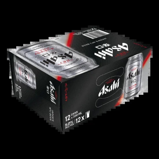 Asahi Super Dry Cans 12x330ml – International Beer
